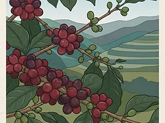 Finca La Perla — coffee farm illustration 3