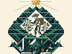 Francy Elena Rivera Quiñonez — coffee farmer illustration 1