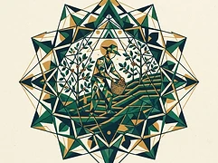 Irene Herrera Cabrera and Milciades Minga — coffee farmer illustration 3