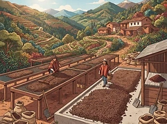 Finca Muruhuay — coffee farm illustration 2
