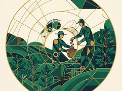 Dias Pereira family — coffee farmer illustration 2