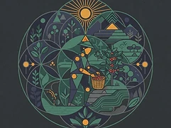 Coordinadora de Organizaciones de Desarrollo de Concepción Huista (CODECH) — coffee farmer illustration 2