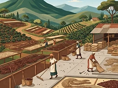 Kibingo Estate — coffee farm illustration 2