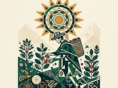 Group of small producers — coffee farmer illustration 3