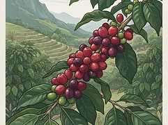 Finca Relampago — coffee farm illustration 3