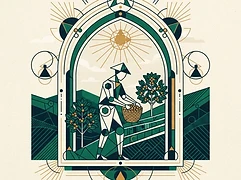 Idivane Araújo, Ciomara de Carvalho, Julia Ribeiro do Valle, and Carmen Lúcia Chaves de Brito — coffee farmer illustration 2