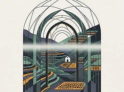 Triunfo Verde cooperative β coffee farm illustration 1