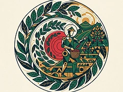 Claudia Abril and Max Pérez — coffee farmer illustration 3