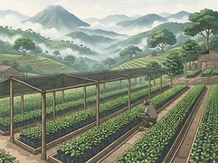 Benjamin Garcia — coffee farmer illustration 3