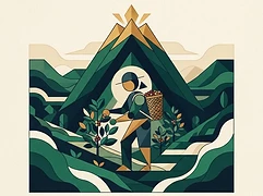 Yolanda María Gómez — coffee farmer illustration 2