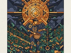 Carlos Damian — coffee farmer illustration 3