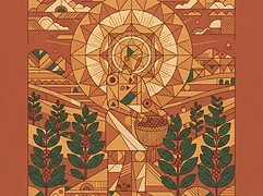 Esther Wanjiku Kamau, Edwin Mati, and Benson Mati — coffee farmer illustration 1