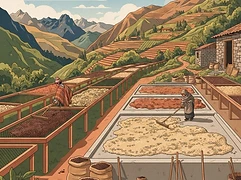 El Nevado β coffee farm illustration 2