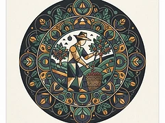 Caballeros — coffee farmer illustration 2