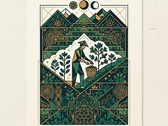 Solorzano Family — coffee farmer illustration 1