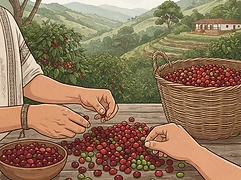 Sebastian Ramirez — coffee farmer illustration 2