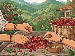 23 next-generation coffee farmers — coffee farmer illustration 2