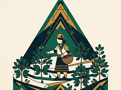 Candelaria Santos — coffee farmer illustration 1