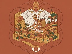 Nearly 500 smallholder farmers — coffee farmer illustration 3