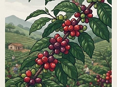 Buena Vista β coffee farm illustration 3