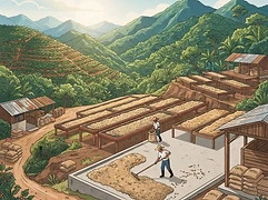 Kotowa (Las Brujas) — coffee farm illustration 2