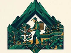 Flor Marina Betancourt — coffee farmer illustration 2