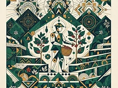 Vladimir Calambás — coffee farmer illustration 2