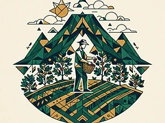 Daterra Farms — coffee farmer illustration 3
