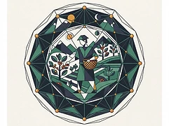 Transcafe — coffee farmer illustration 2
