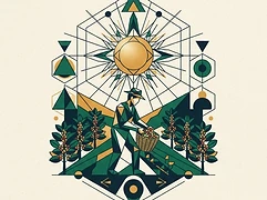 Jorge Caceres, Luis Huayhua, and Zenovia — coffee farmer illustration 3