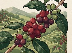 Muthonjo — coffee farm illustration 3