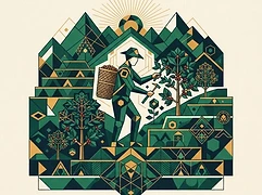 Roger Domínguez — coffee farmer illustration 3