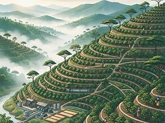 Karagoto Factory β coffee farm illustration 1