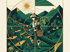Zulieth Sancho Masabuel — coffee farmer illustration 2