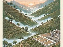 Caserio Teogal — coffee farm illustration 1