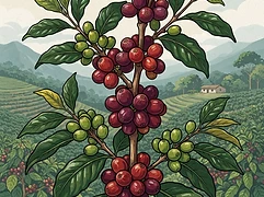 Finca Brisa — coffee farm illustration 3