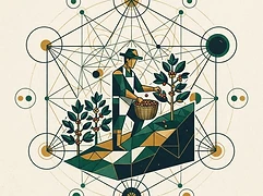 Felix Morocho — coffee farmer illustration 3