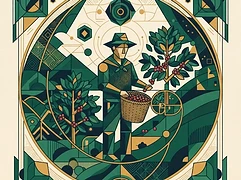 Diego Parra — coffee farmer illustration 2