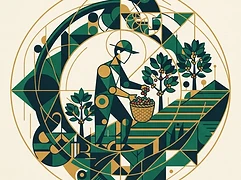 Carlos Guamanga — coffee farmer illustration 3