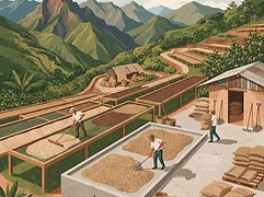Finca Soledad — coffee farm illustration 2
