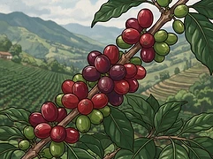Finca Sierra Morena — coffee farm illustration 3