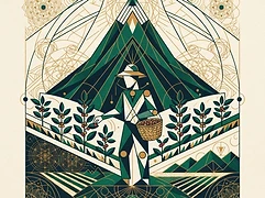 Roger Domínguez — coffee farmer illustration 2