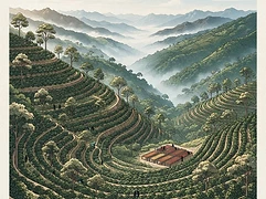 La Palma Rosa — coffee farm illustration 1