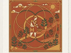 Meselech Tube — coffee farmer illustration 1
