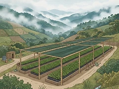 Jose Jijon — coffee farmer illustration 3