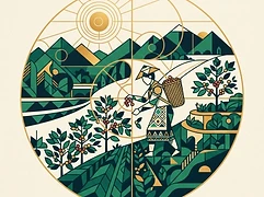 Francy Elena Rivera Quiñonez — coffee farmer illustration 3