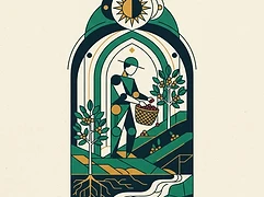 Edinson Argote — coffee farmer illustration 2
