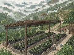 Diego Bermudez — coffee farmer illustration 3