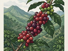 Finca Santa Elisa — coffee farm illustration 3