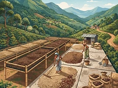 Kerehaklu Estate โ coffee farm illustration 2